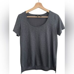 THEORY SCOOP Neck Tee in slubbed Modal Jersey size Medium